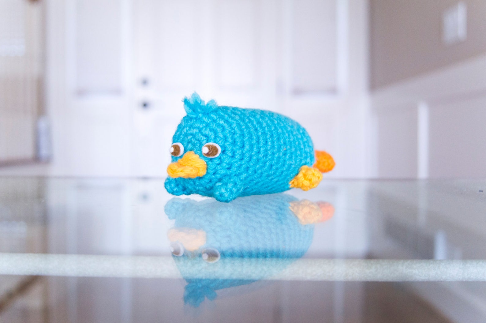 Disney Tsum Tsum Perry the Platypus Small Crochet Amigurumi | Etsy
