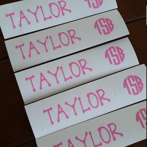 FREE SHIPPING! 10 Vinyl Baby Bottle Labels--Ten Bottle Labels--Daycare Labels