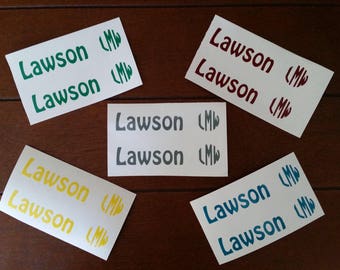 FREE SHIPPING! 10 Vinyl Baby Bottle Labels--Ten Bottle Labels--Daycare Labels