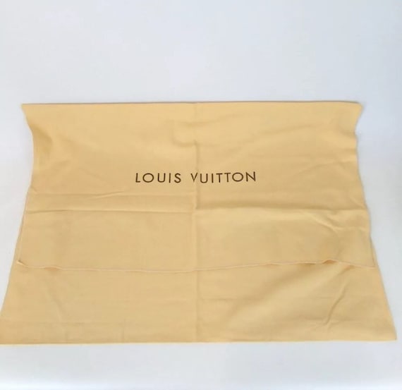 Louis Vuitton Fold Over Dust Bag Cover Size H 21 x L29 | Etsy