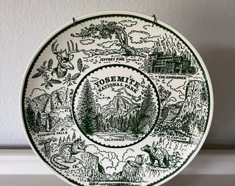 Yosemite Ironstone Collectible Plate