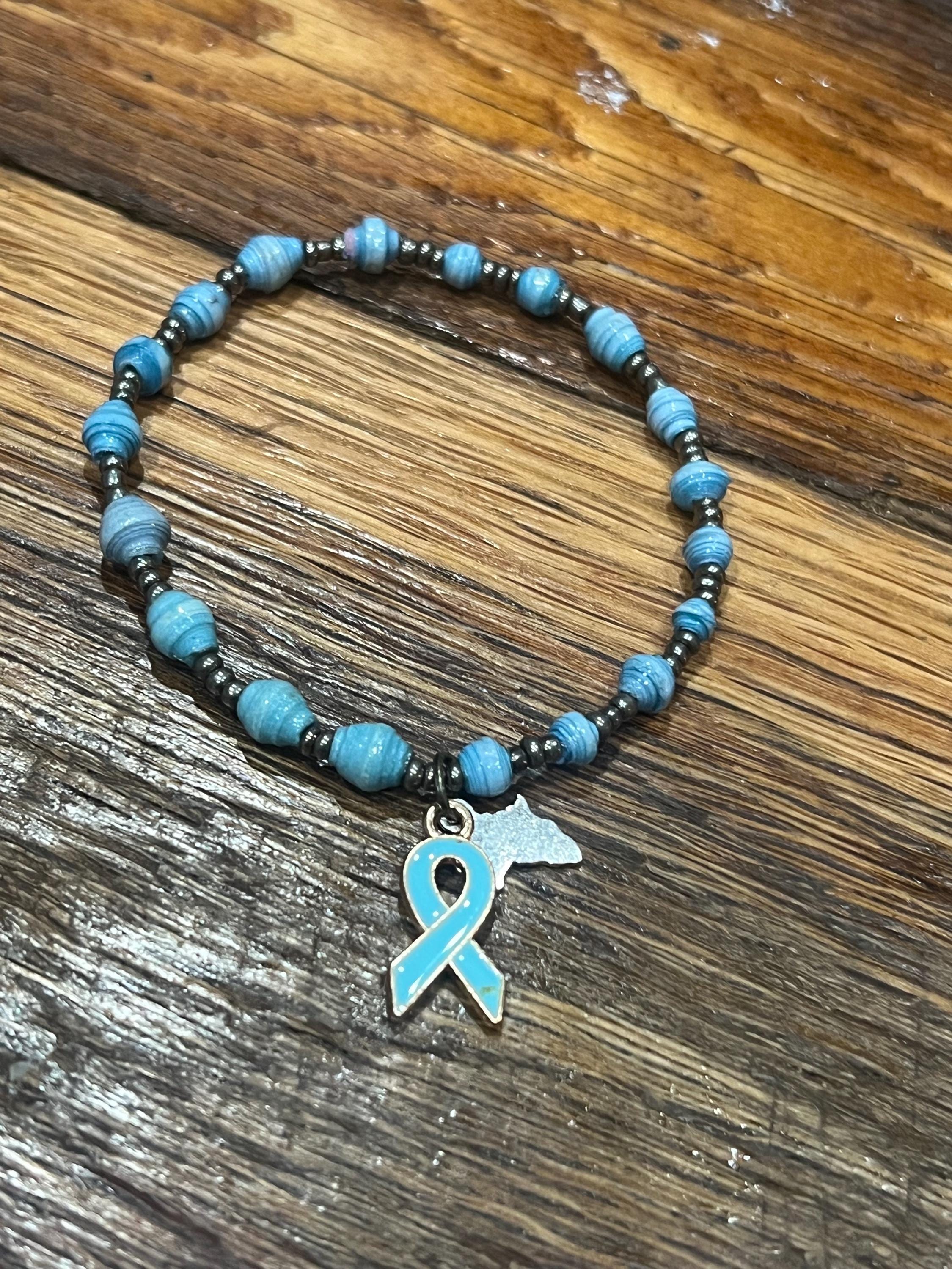 Prostate Cancer Awareness African Bracelet