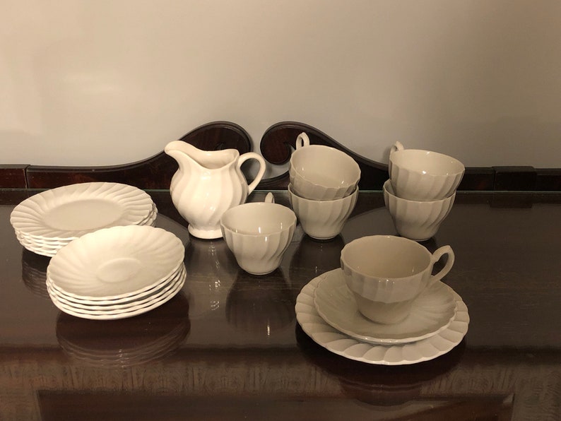 Vintage Old Chelsea Tea Set by Franciscan Etsy