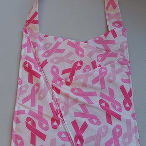 Small Cloth Breast Cancer Awareness Bag