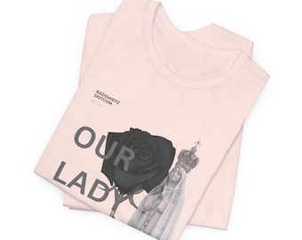 Our Lady of Fatima T-shirt with roses Portuguese Pride Shirt Azores style Lisbon Sao Miguel Terceira