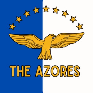 5 digital Azores PNG for art prints, diy crafts, stickers, and more! INSTANT DOWNLOAD printable