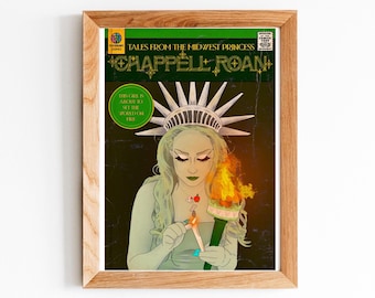 Chappell Roan - Impresión A4 de la Estatua de la Libertad