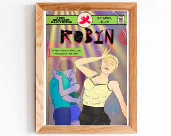 Robyn - Bailando por mi cuenta A4 Impresión