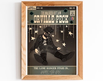 Orville Peck - Espero morir A4 Impresión