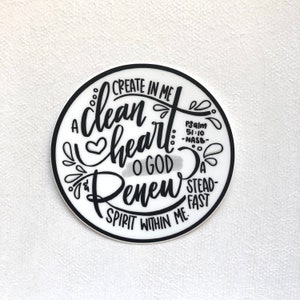 Clean Heart (BW) - Psalm 51:10