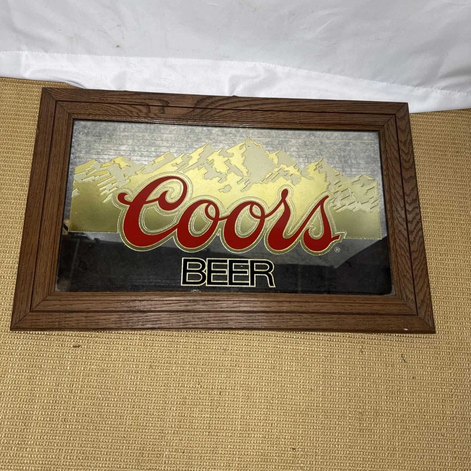 Coors Beer Mirror - Etsy
