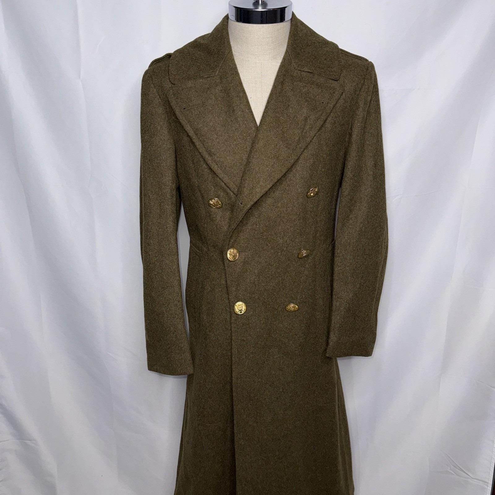 Ww2 Us Army Overcoat - Etsy Canada