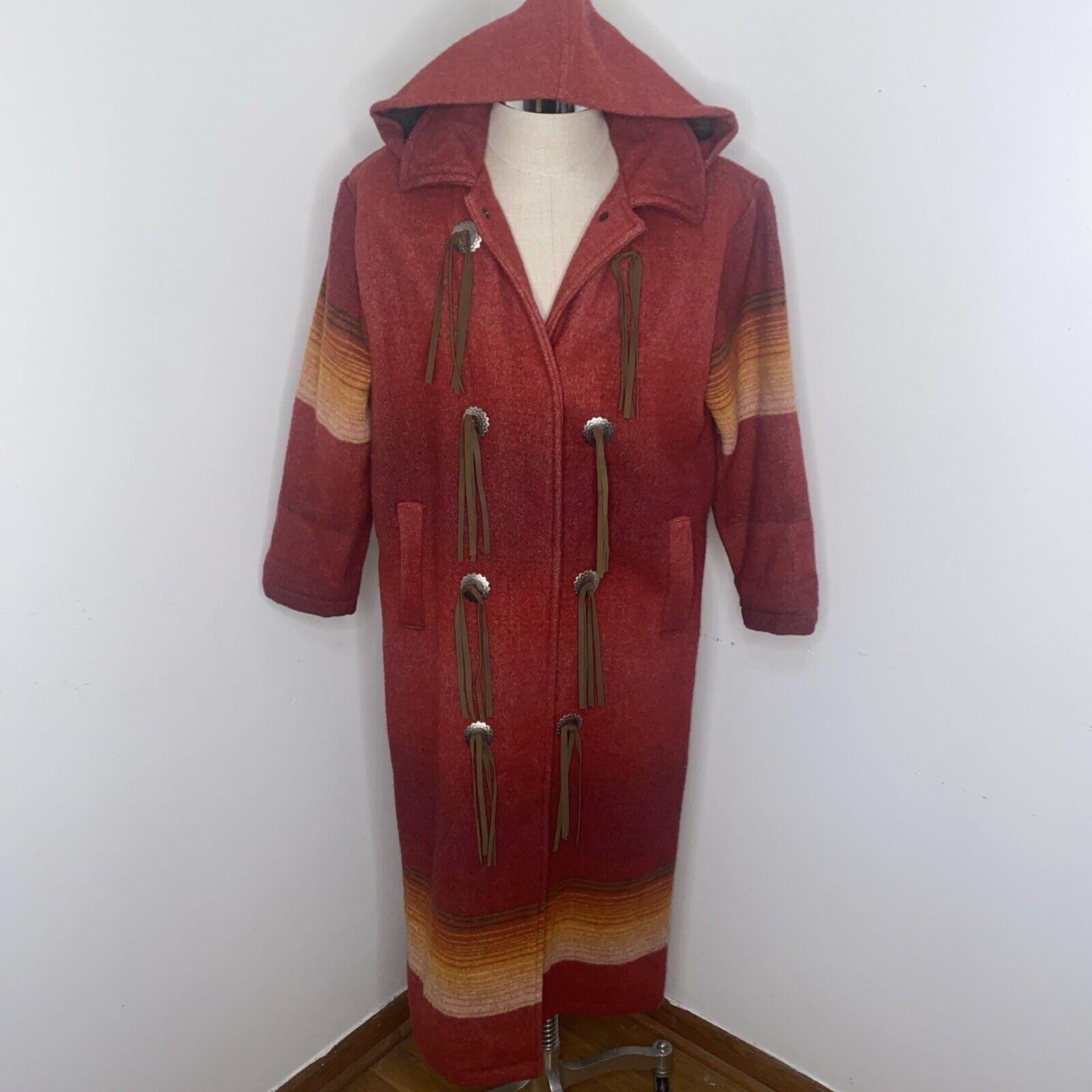 Woolrich Aztec Long Coat - Etsy