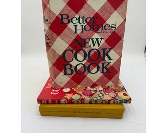 Betty Crocker Cooky Book Better Homes Gardens 1979 New Cook Book Lot 2 Cooking Recipe