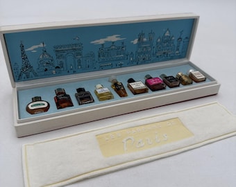 Zestaw miniaturowych butelek perfum Les Parfums de Paris Opera 10 Made France