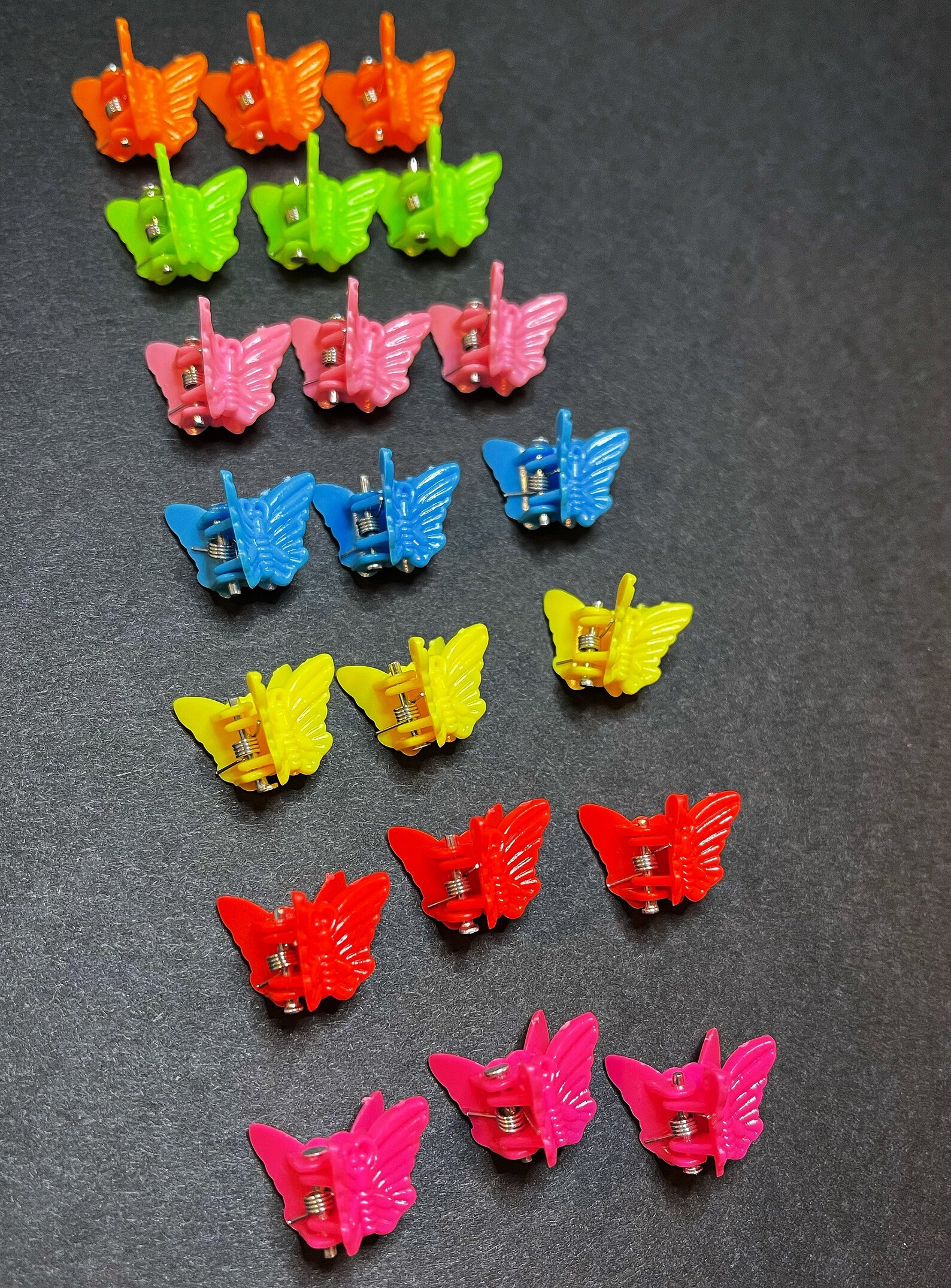 Mini Butterfly clips Etsy