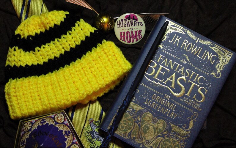 KIDS Yellow Wizard Knit hat