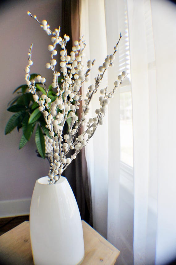 Artificial Berry Branch, Faux Branch, Twig Branch, Artificial branch, Christmas Decor, WEdding Decor, Home Decor, DIY Wedding, DIY crafts