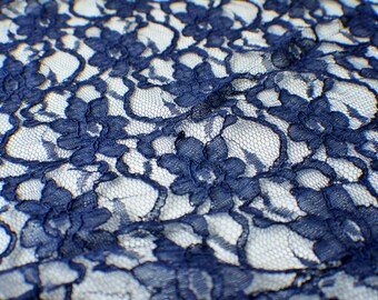 navy lace