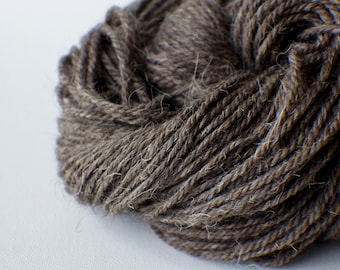 Natural Brown yarn, worsted yarn, knitting yarn, crocheting yarn 175 yards