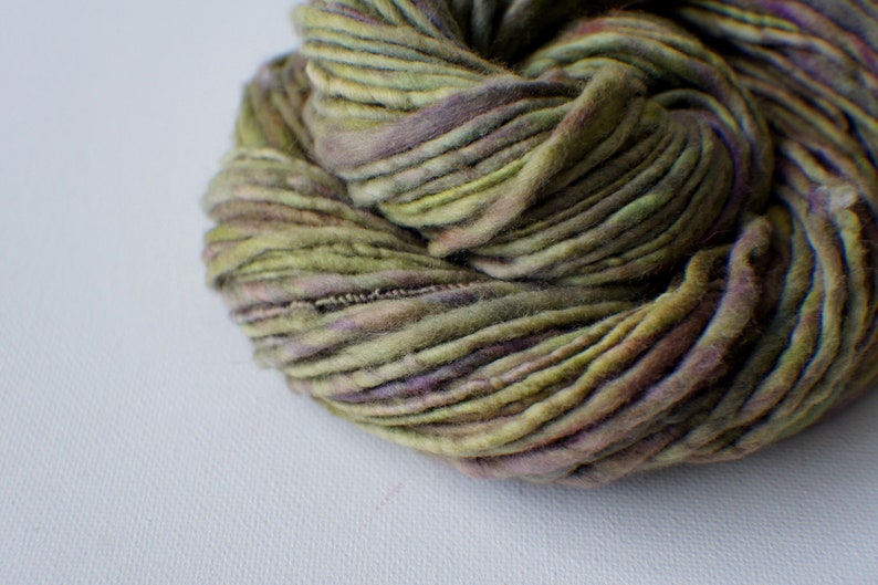 Thick and Thin Yarn knitting supplies crochet supplies Art Yarn SALE: Bulky handspun yarn