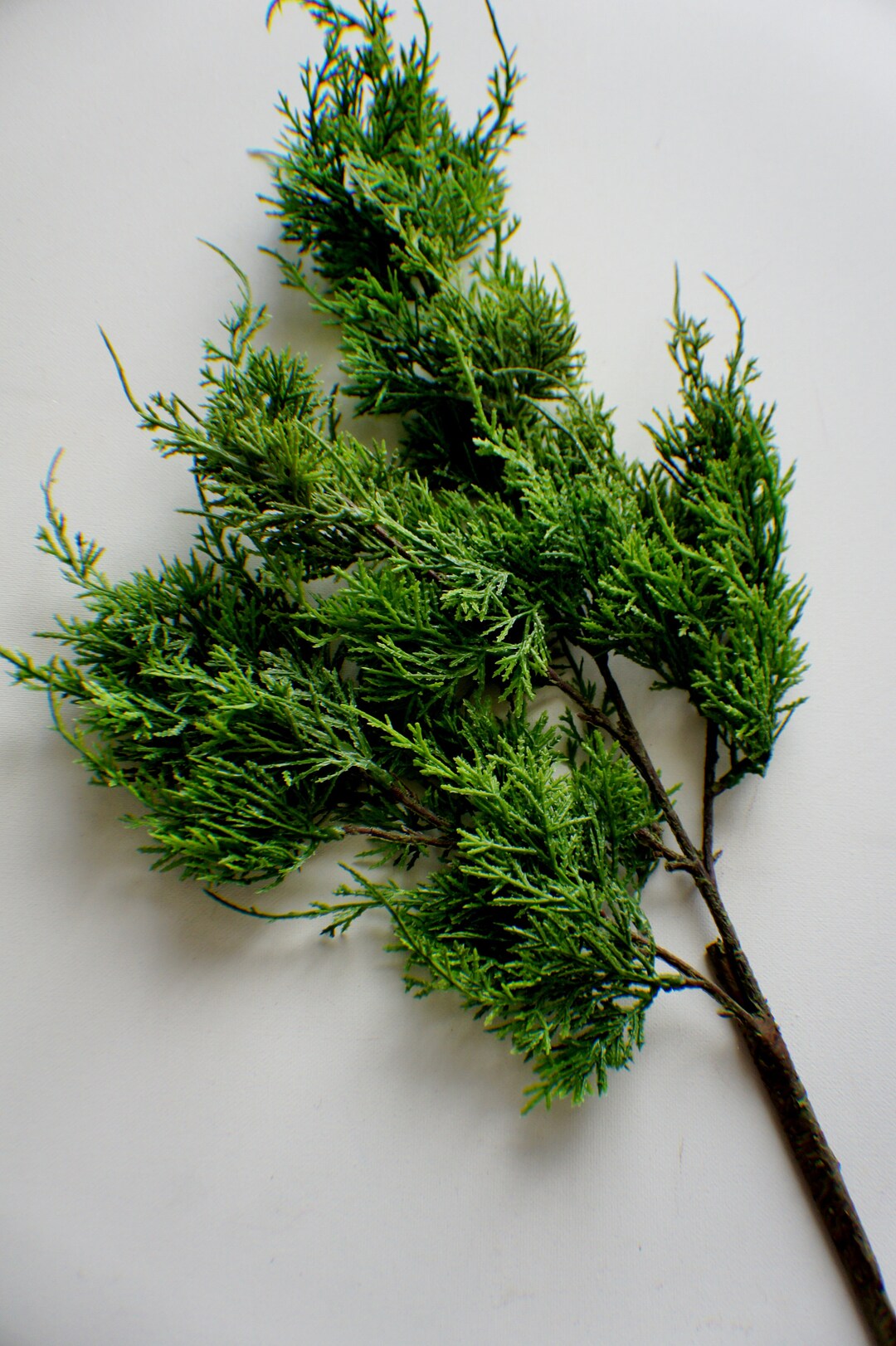 30 Fresh Touch Cedar Spray Artificial Pine Spray, Stem Christmas