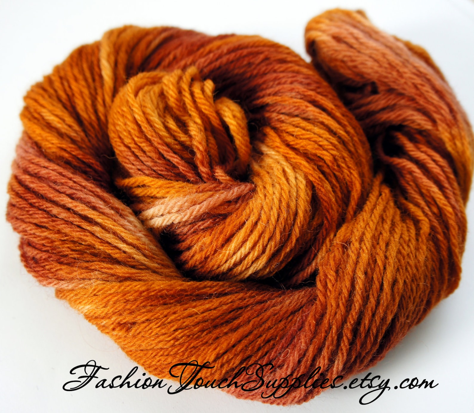 HandPainted Yarn Leaves Hand Painted Yarn in Shades of Etsy