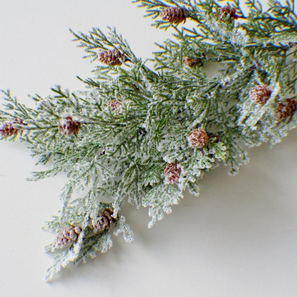 Frosted Pine Cones - Etsy