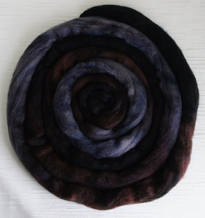 Corriedale Cross Wool Roving Hand Painted Felting or Etsy