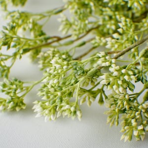 Cespuglio di eucalipto seminato da 16", stelo spray, verde, eucalipto finto, fiori artificiali, steli floreali, mazzo di fiori, decorazioni per la casa