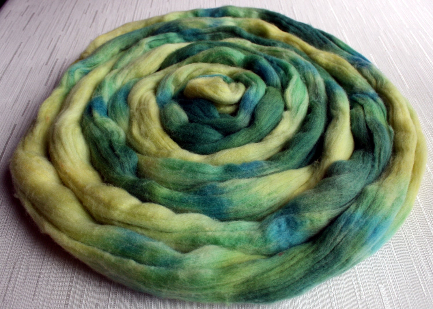 Merino Wool Roving Hand Painted Felting or Spinning Fiber Etsy