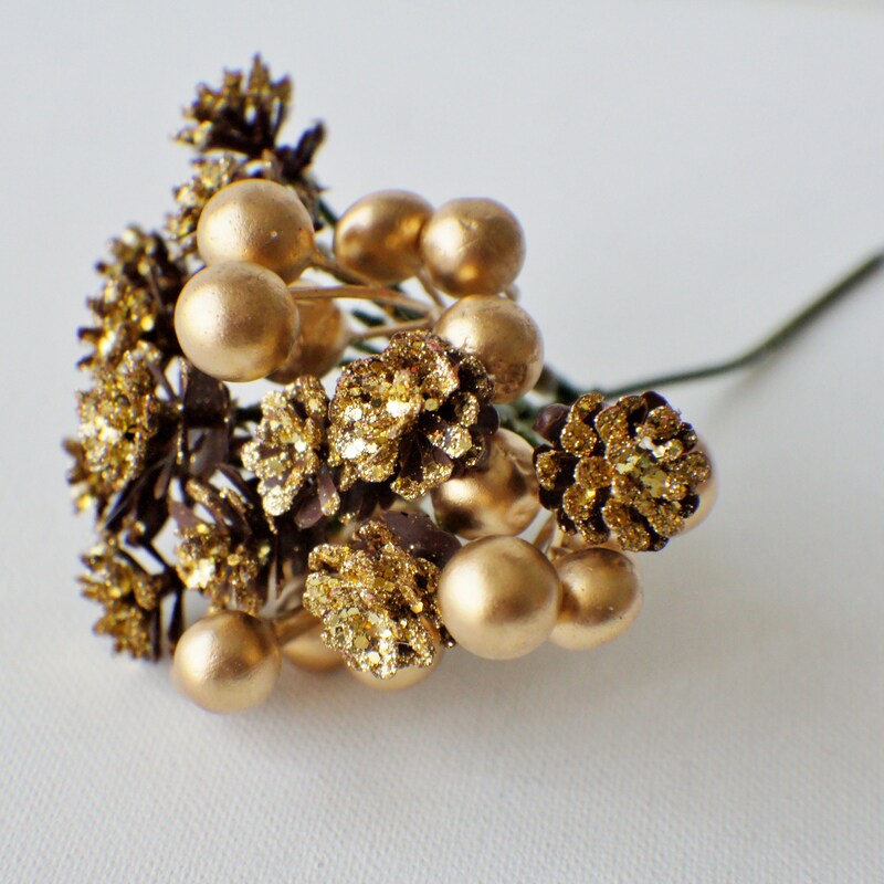 Glitter Pine Cones - Etsy