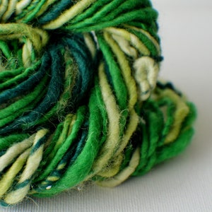 SALE: Bulky handspun yarn, Thick and Thin Yarn, Art Yarn, knitting supplies crochet supplies