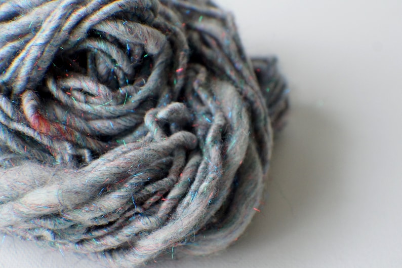 knitting supplies crochet supplies Thick and Thin Yarn thick n thin Merino Art Yarn Handspun Yarn