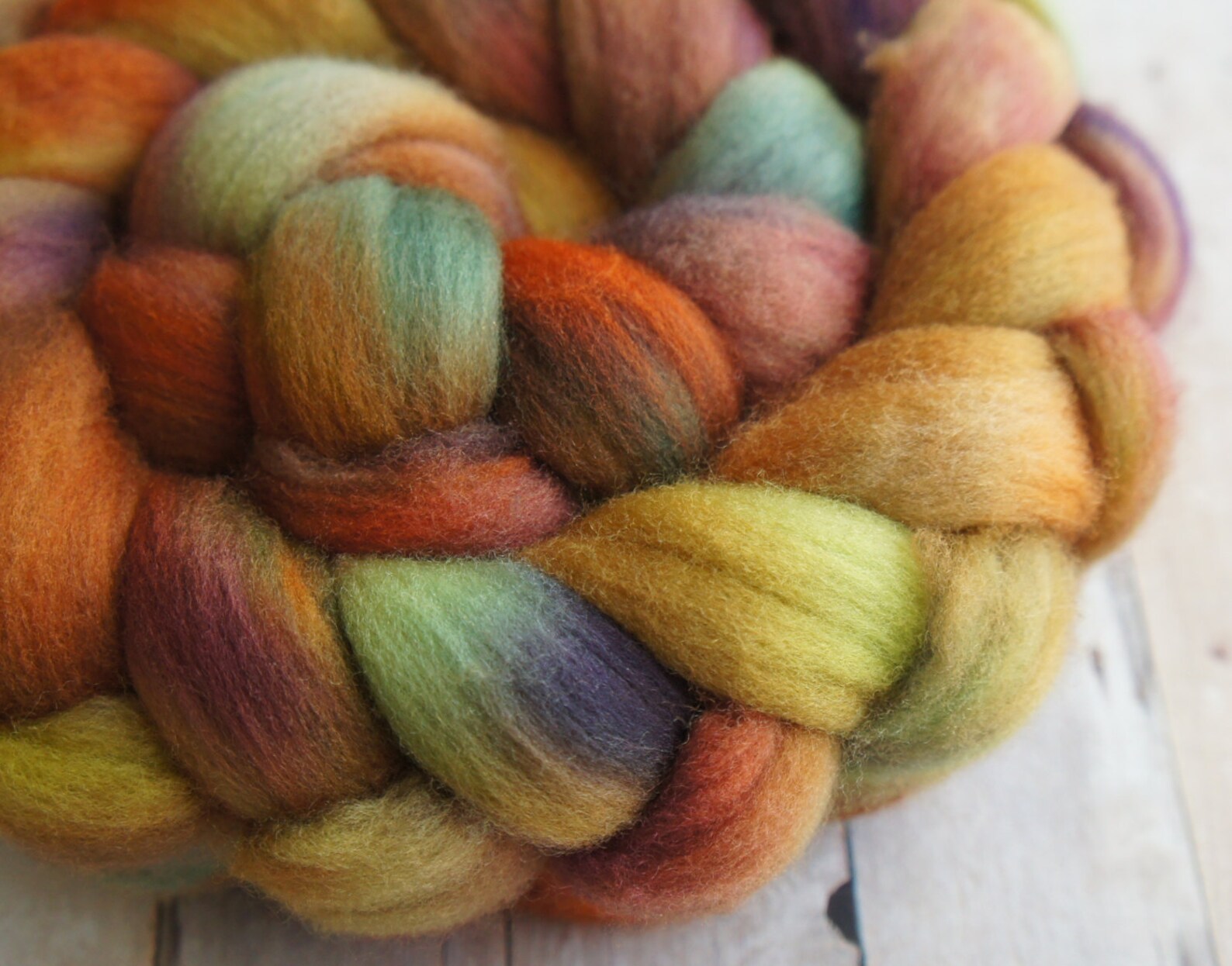 Merino Wool Roving Hand Painted Felting or Spinning Fiber Etsy