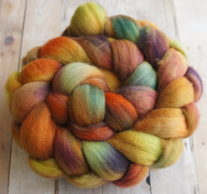 Merino Wool Roving Hand Painted Felting or Spinning Fiber Etsy