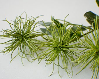 Artificial Thistle Spray Real Touch,Greenery, Faux Lambs ear, Artificial Flowers, Floral stems, Flower Bunch, Home Accents, Center Piece