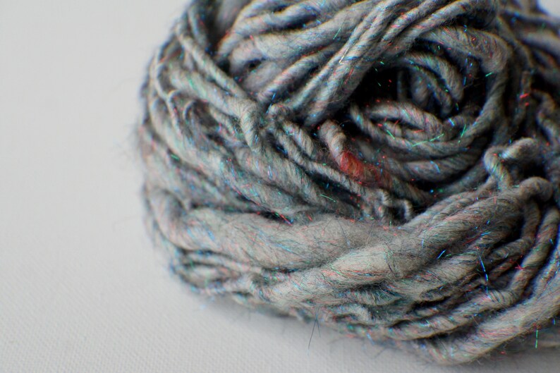 knitting supplies crochet supplies Thick and Thin Yarn thick n thin Merino Art Yarn Handspun Yarn