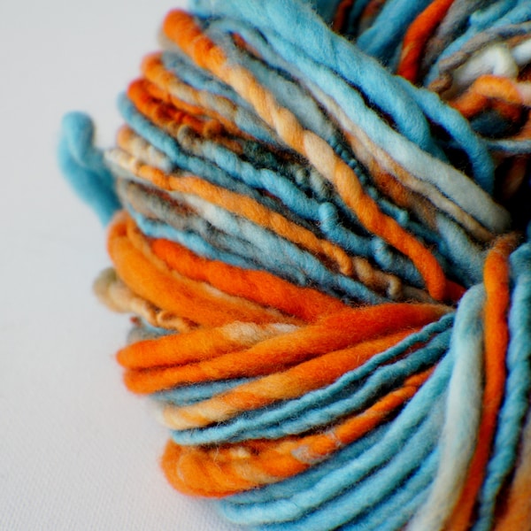 Handspun Art Yarn Etsy