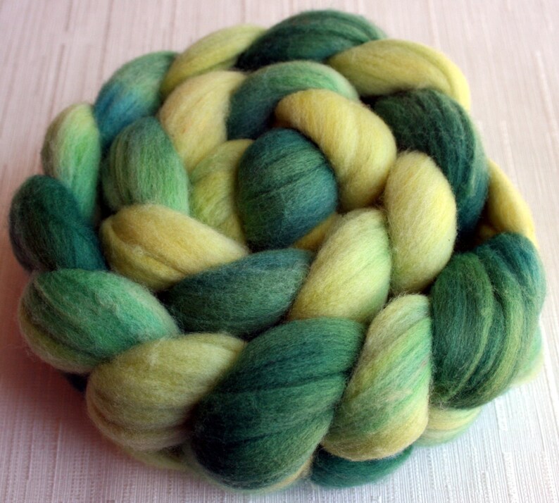 Merino Wool Roving Hand Painted Felting or Spinning Fiber Etsy