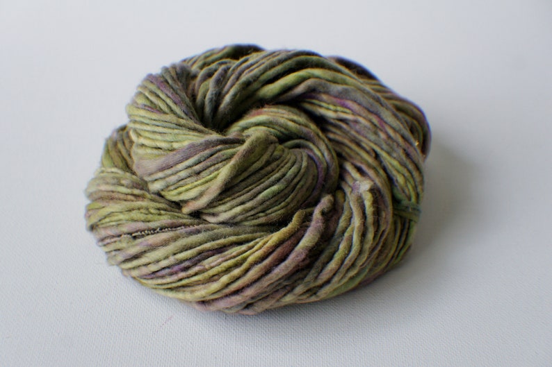 Thick and Thin Yarn knitting supplies crochet supplies Art Yarn SALE: Bulky handspun yarn