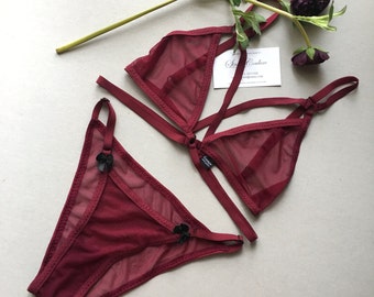 ACACIA Mix-and-match Lingerie Set - Etsy