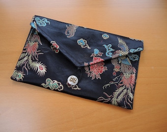 PDF TUTORIAL Umschlag Clutch mittelgroß - flache Abendtasche