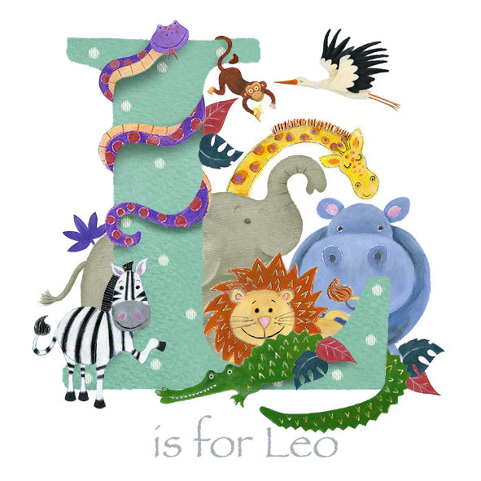 safari-letter-art-print-zoo-animal-initial-illustration-children-s-baby