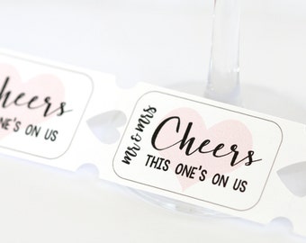 Personalized Drink Tickets, Wedding Drink Tickets, Party Drink Tickets, Bridal Shower Drink Tickets, Engagement Party, Bachelorette Party