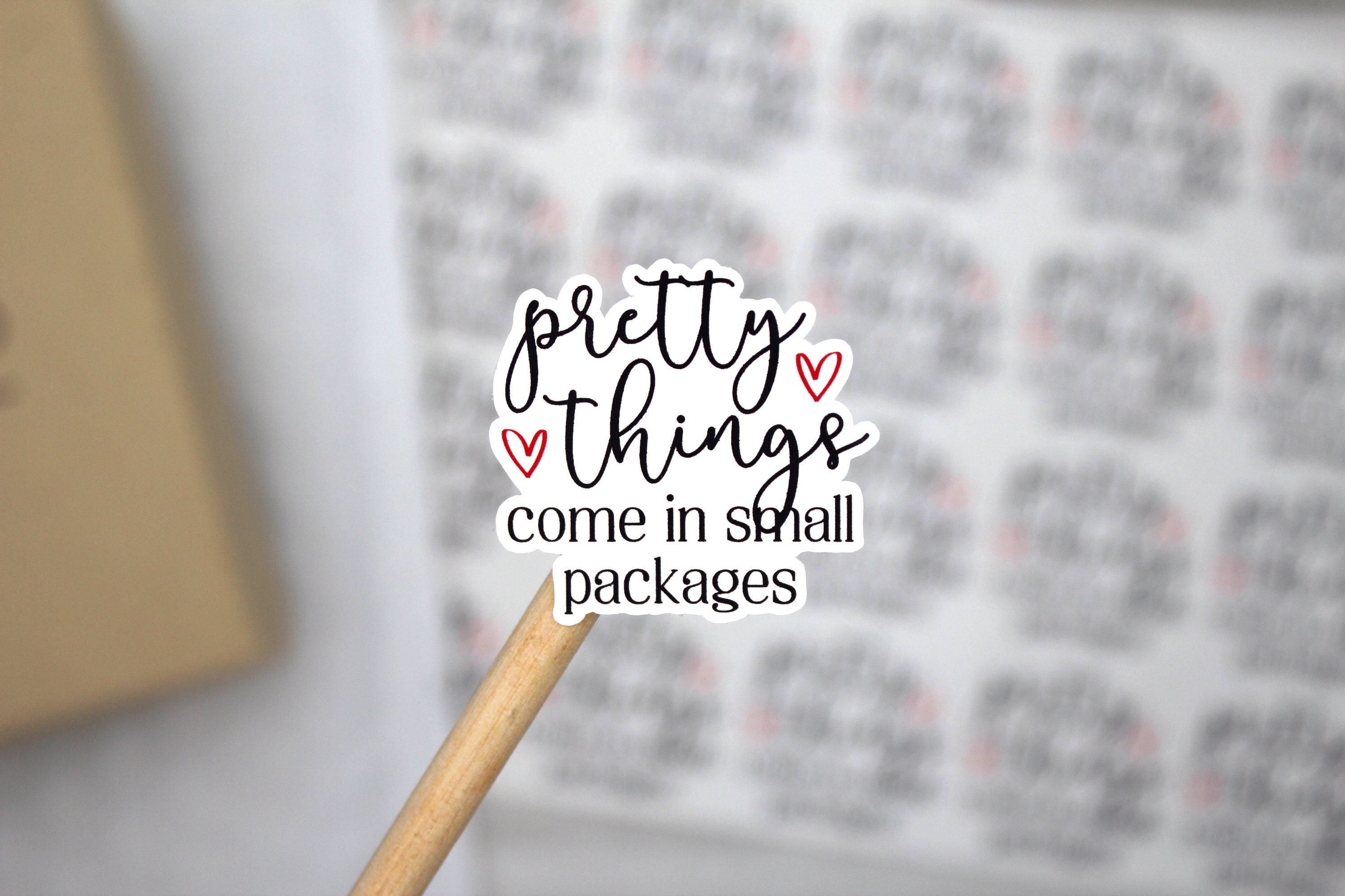 Mailer Stickers Pretty Things Shipping Stickers Packaging Labels