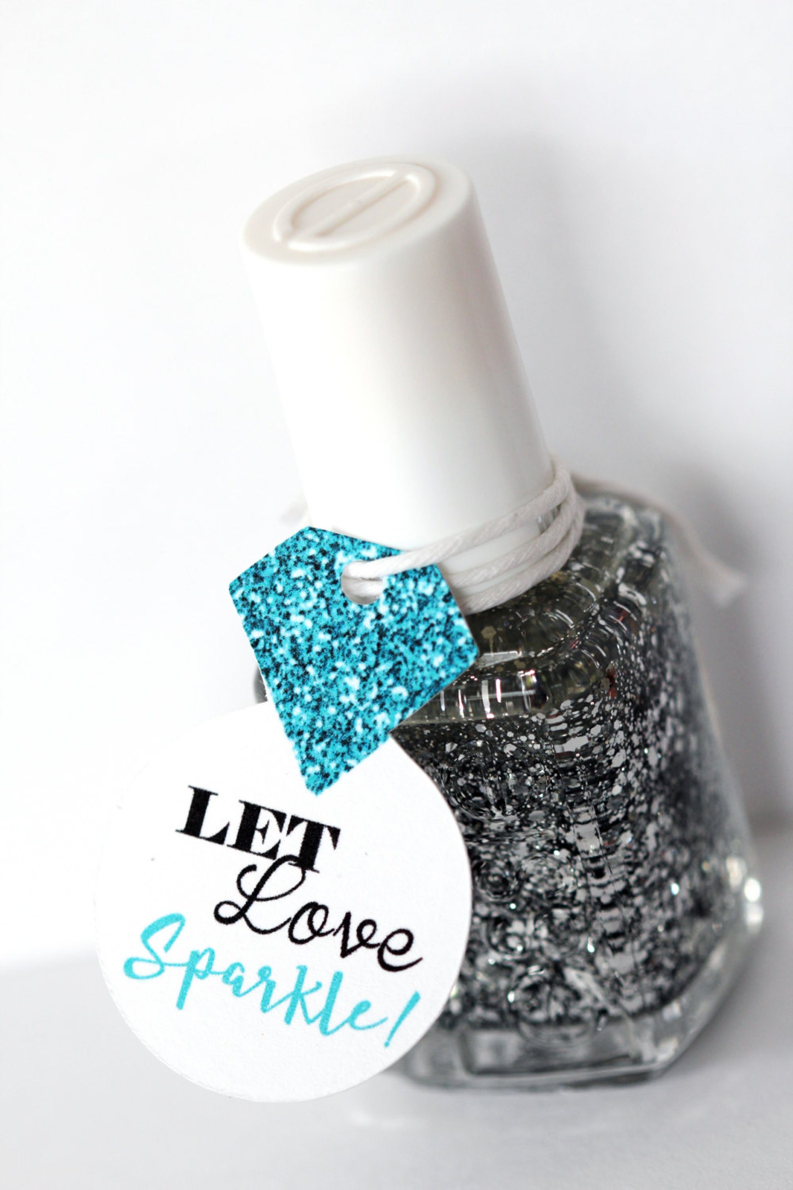 Nail Polish Favor Tags Thank You Favors Bridal Wedding Etsy