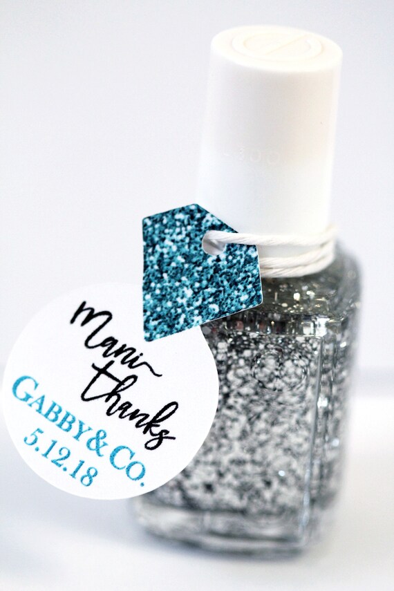 nail polish shower favors