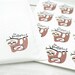 Cute Sloth I'm Finally Here Sloth Happy Mail Stickers - Etsy
