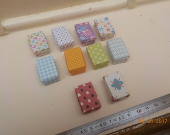 Box miniature 1/12th - 10 designs to choose from